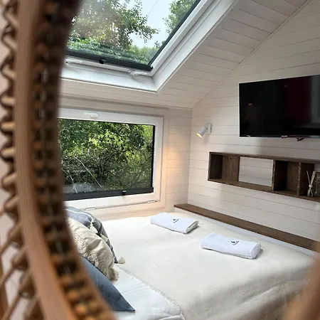 Polwysep Zacisze - Tiny House Village Przywidz  Zimmer foto