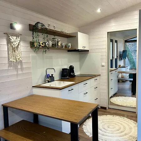 Polwysep Zacisze - Tiny House Village Przywidz  Exterior foto
