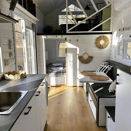 Polwysep Zacisze - Tiny House Village Przywidz  Exterior foto