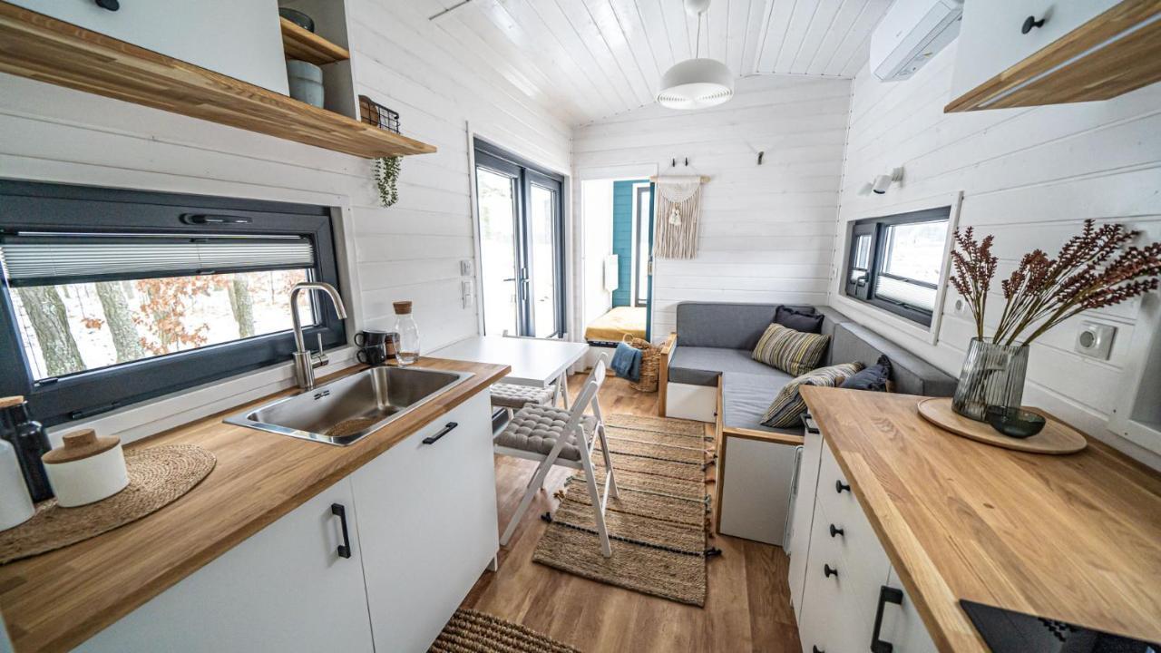 Polwysep Zacisze - Tiny House Village Campingplatz Przywidz (Gdansk)